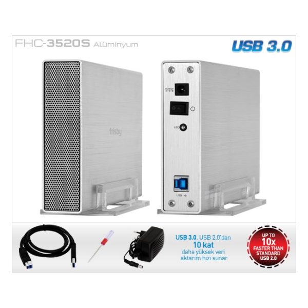 Frisby FHC-3520S 3.5'' SATA için Disk Kutusu