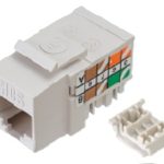 HCS UTP Cat6 Keystone Jack (J6E-00873)