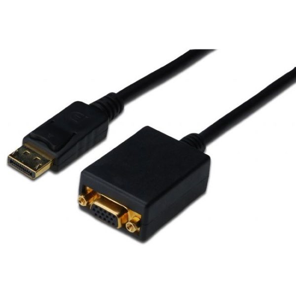Digitus DisplayPort to VGA Dişi Çevirici - AK-340403-001-S
