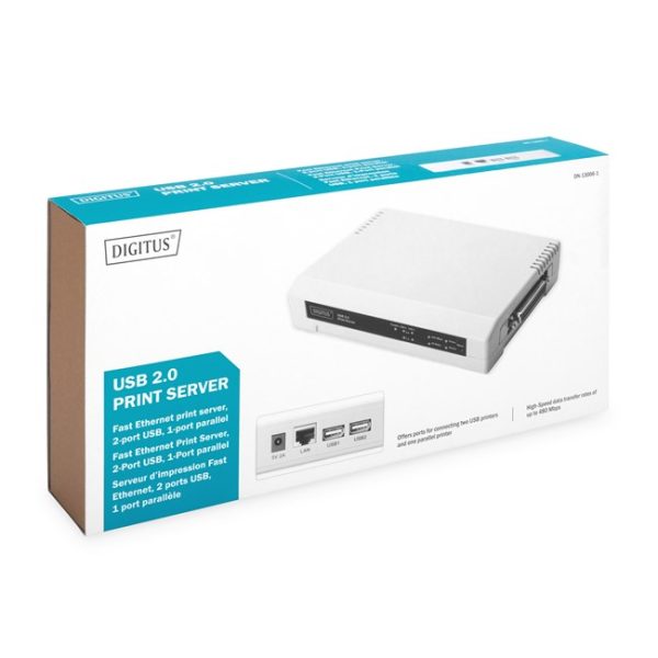 Digitus Print Server Paralel (3 Port) - DN-13006-1