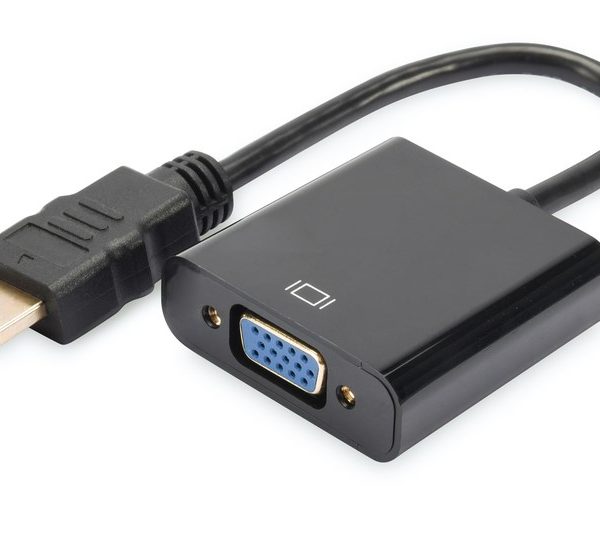 Digitus HDMI Erkek to VGA Dişi Çevirici - DA-70461