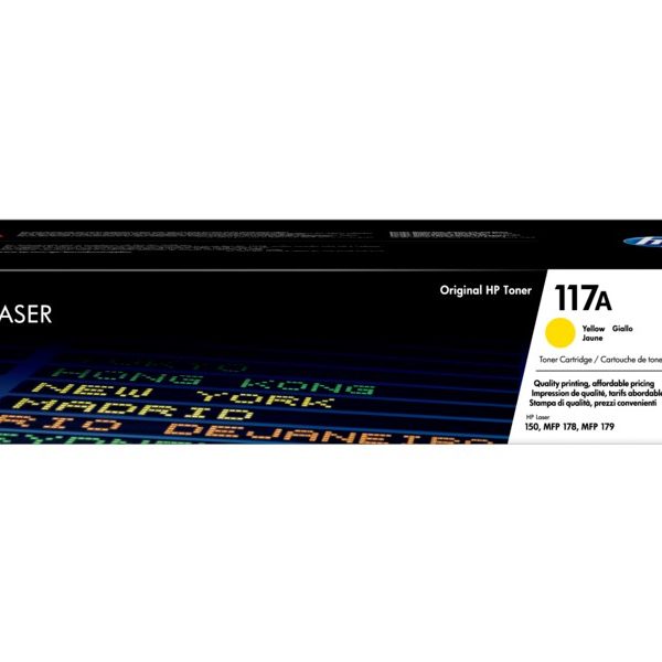 HP W2072A Sarı Toner No 117A