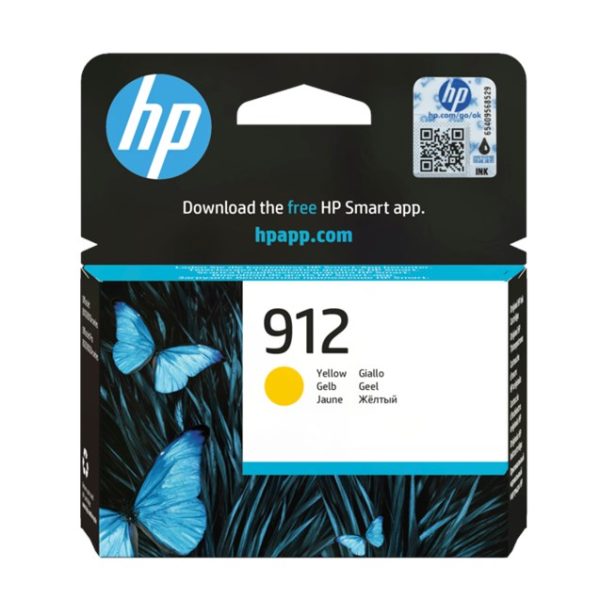 HP 3YL79A Sarı Renkli Mürekkep Kartuş (912)