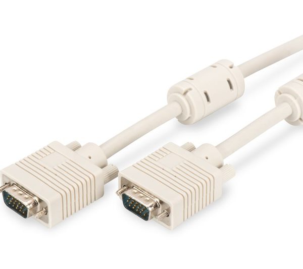 Digitus VGA Kablo (Projeksiyon - Monitör) (5m) - AK-310103-050-E