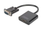 Digitus VGA Erkek to HDMI Dişi Çevirici - DA-70473