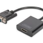 Digitus VGA Erkek to HDMI Dişi Çevirici - DA-70473