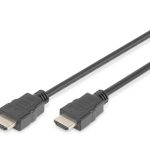 Digitus HDMI Kablo Altın Uçlu Siyah (3m) FHD - AK-330114-030-S