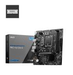 MSI Pro H610M-E DDR5 1700P Vga Hdmi - PRO H610M-E