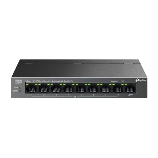 Tp-Link LS109P 10/100 8 Port PoE Switch