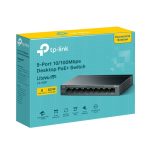 Tp-Link LS109P 10/100 8 Port PoE Switch - Görsel 3
