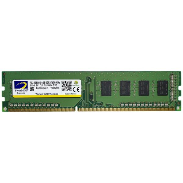 TwinMOS 4GB DDR3 1600MHz (MDD34GB1600D)