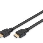 Digitus HDMI Kablo Altın Uçlu Siyah (3m) 8K - AK-330124-030-S