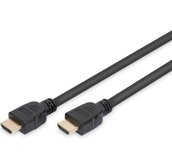 Digitus HDMI Kablo Altın Uçlu Siyah (3m) 8K - AK-330124-030-S