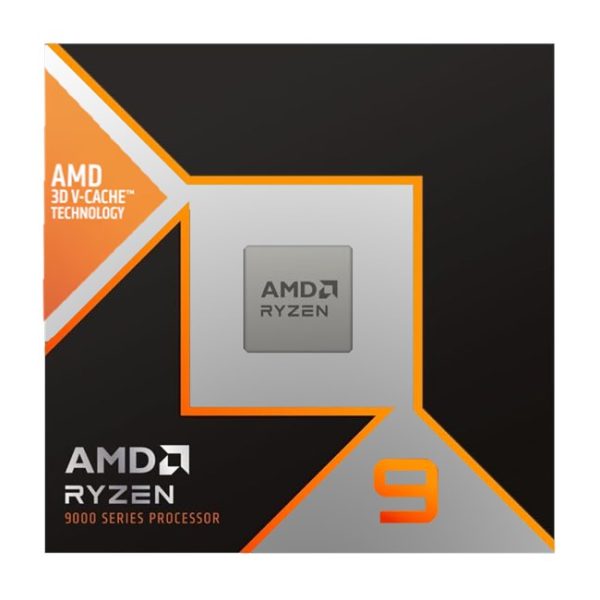 Amd Ryzen 9 9900X3D AM5Pin 120W Fansız (Box) - 100-100001368WOF