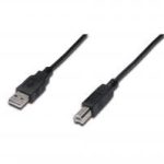Digitus Yazıcı Kablosu Siyah USB 2.0 (1,8m) - AK-300102-018-S