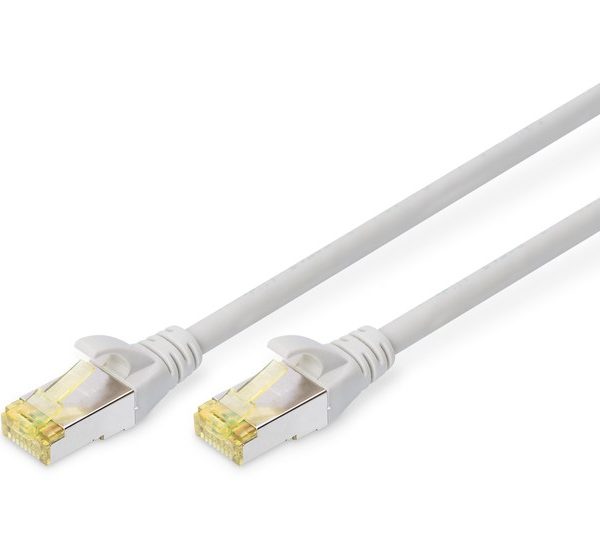 Digitus Zırhlı Patch Kablo Cat6A Gri (0,5m) - DK-1644-A-005