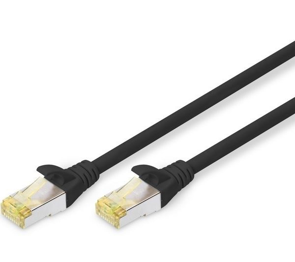 Digitus Zırhlı Patch Kablo Cat6A Siyah (2m) - DK-1644-A-020/BL