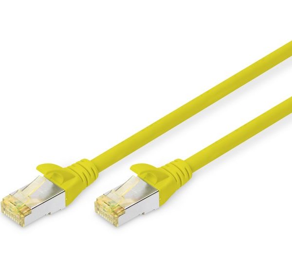 Digitus Zırhlı Patch Kablo Cat6A Sarı (2m) - DK-1644-A-020/Y