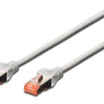 Digitus Zırhlı Patch Kablo Cat6 Gri (0,25m) - DK-1644-0025