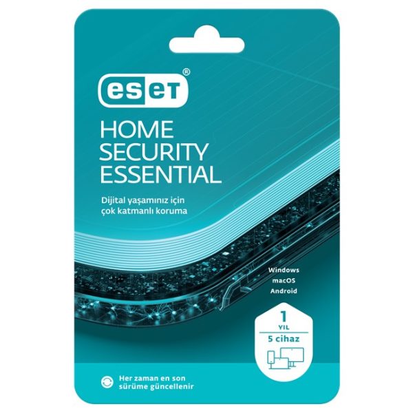 ESET Home Security Essential (5 Kull./1 Yıl Kutu) - ESS5KUL1YIL