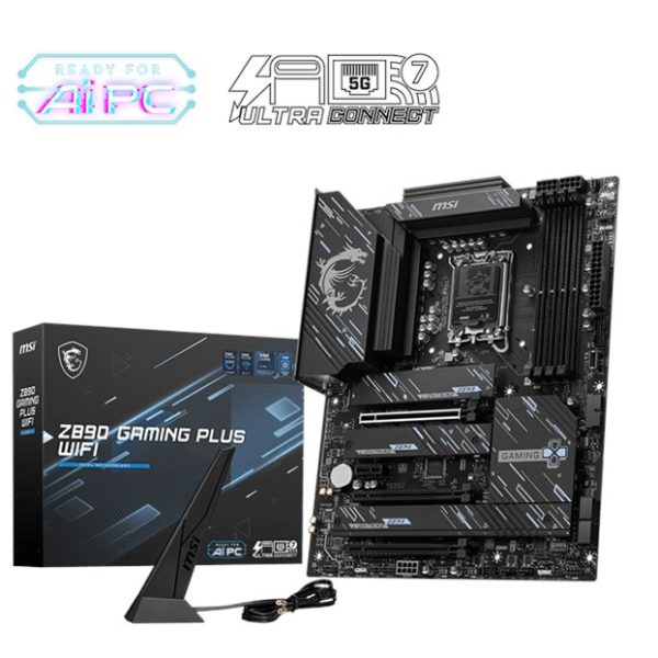 MSI Z890 Gaming Plus Wifi DDR5 1851P Hdmi Dp - Z890 GAMING PLUS WIFI