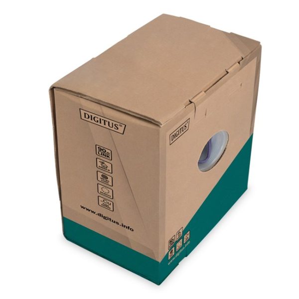 Digitus Cat6 Mor UTP Top Kablo Saf Bakır (305m) - DK-1613-VH-305