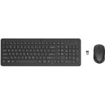 HP 330 Kablosuz Set İngilizce Siyah - 2V9E6AAE