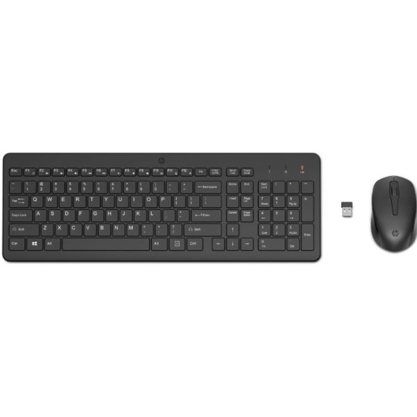 HP 330 Kablosuz Set İngilizce Siyah - 2V9E6AAE