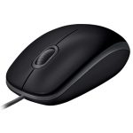 Logitech B110 Kablolu Optik Mouse Siyah 910-005508 - Görsel 2