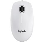 Logitech B100 Kablolu Optik Mouse Beyaz 910-003360