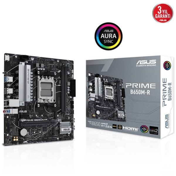 Asus Prime B650M-R AM5 Ryzen D5 Hdmi - 90MB1H30-M0EAY0