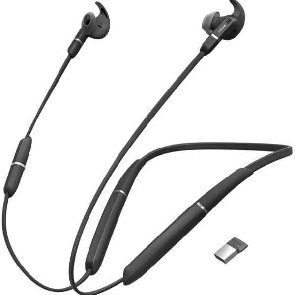 Jabra Evolve 65e USB NC MS Kulak içi kulaklık - 6599-623-109
