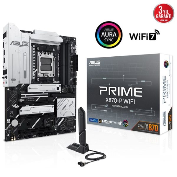 Asus Prime X870-P Wifi AM5 DDR5 Hdmi Type-C - 90MB1IS0-M0EAY0