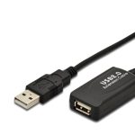 Digitus USB Uzatma Kablosu Siyah (5m) - DA-70130-4