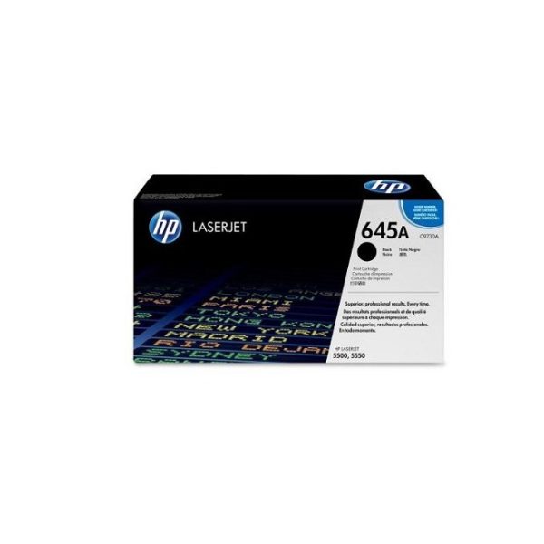 HP C9730A Siyah Toner Kartuş (645A)