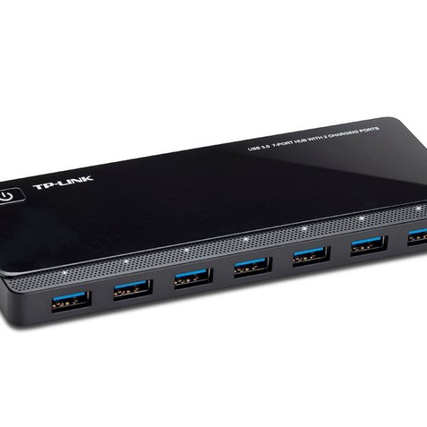 TP-Link UH720 2xŞarj Portlu 7xUSB-Portlu
