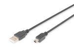 Digitus AK-300108-018-S USB2.0-MiniUSB Kablo(1.8m)
