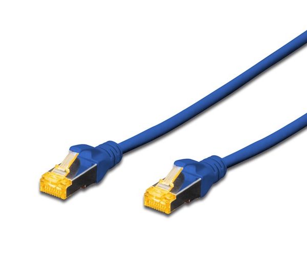 Digitus Zırhlı Patch Kablo Cat6A Mavi (3m) - DK-1644-A-030/B