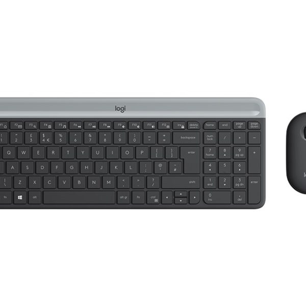 Logitech MK470 ince Kablosuz Set Siyah 920-009435