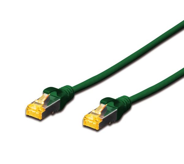 Digitus Zırhlı Patch Kablo Cat6A Yeşil (1m) - DK-1644-A-010/G