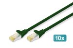 Digitus Zırhlı Patch Kablo Cat6A Yeşil (2m) - DK-1644-A-020/G - Görsel 3