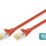 Digitus Zırhlı Patch Kablo Cat6A Kırmızı (3m) - DK-1644-A-030/R