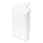 Digitus Priz Modülü 22,5mmx45mm 1xPort Kapaklı - DN-93802-1-SH