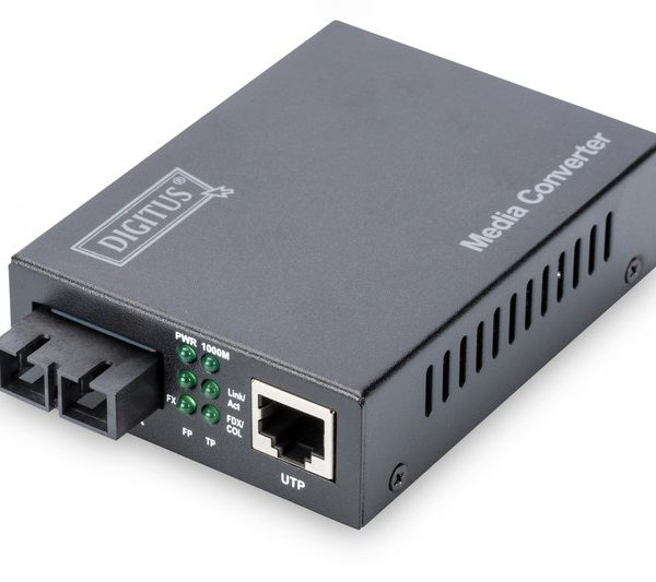 Digitus Gigabit Medya Dönüştürücü Singlemode (SC) - DN-82121-1