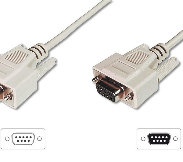 Digitus AK-610203-030-E VGA 9 Pin Uzatma Kablo 3m