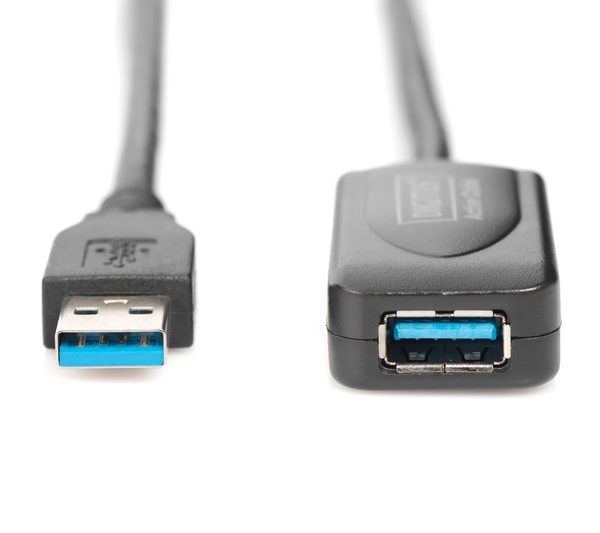 Digitus USB Uzatma Kablosu Siyah (5m) - DA-73104