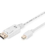 Digitus DisplayPort to Mini DisplayPort Kablo (2m) - AK-340102-020-W
