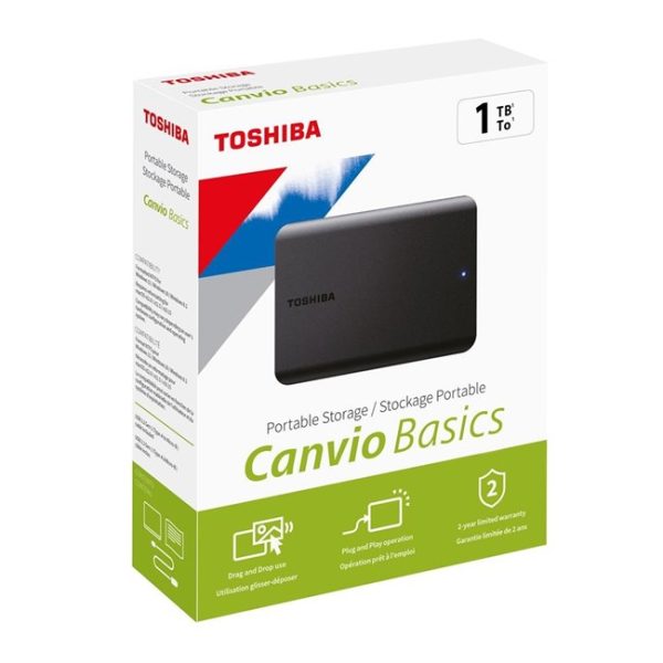 Toshiba 1TB Canvio Basic Usb 3.2 Gen1-HDTB510EK3AA