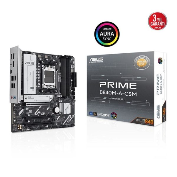 Asus Prime B840M-A Csm AM5 Ryzen D5 Type-C - 90MB1J10-M0EAYC