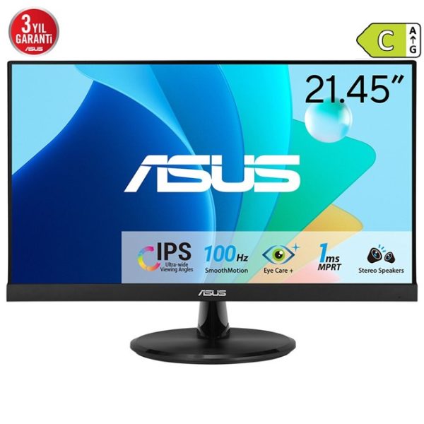 Asus 21.5'' 1ms Hdmi IPS Çerçevesiz (VP229HF) - 90LM06B0-B05B70